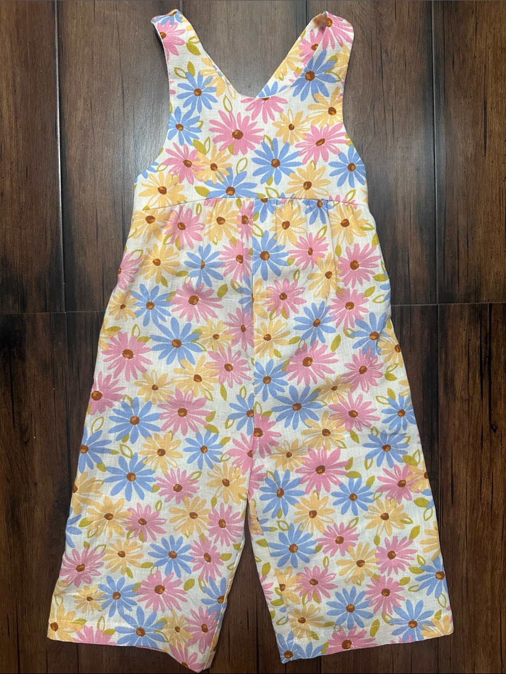 ZARA KIDS LINEN BLEND JUMPSUIT